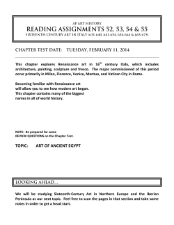 AP ART HISTORY &ndash; MR