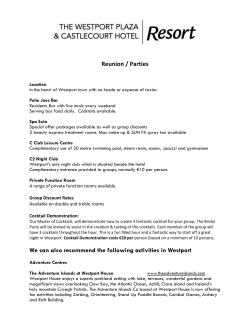 Reunion / Parties We can also recommend the following activities in