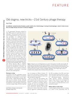 Old Dogma, New Tricks - 21st Century Phage Therapy