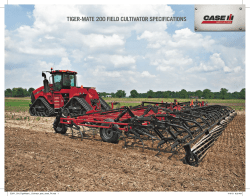 tiged-mate 200 field cultivatod specifications