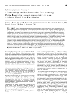 A Methodology and Implementation for Annotating Digital Images for