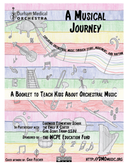 A Musical Journey - Durham Medical Orchestra