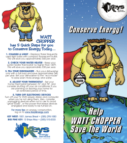 Energy Brochure 2/05 - Keys Energy Services