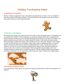 Holiday Fundraising Ideas