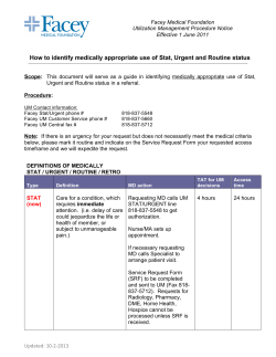 Procedure Notice on use of Stat, Urgent and Routine Status_mod