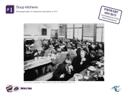 Soup kitchens - The Critical Thinking Consortium