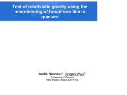 Test of relativistic gravity using the microlensing of broad iron line in