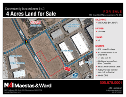 4 Acres Land for Sale