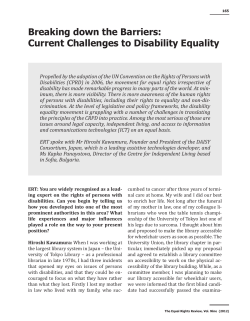 Breaking down the Barriers: Current Challenges