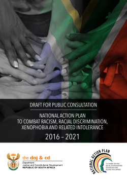 National Action Plan - Department of Justice