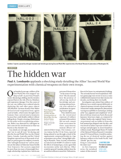 The hidden war