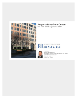 Augusta Riverfront Center - Augusta Downtown Development