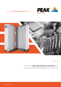 i-Flow Nitrogen gas generation solutions for