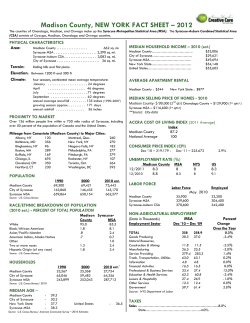 Madison County Fact Sheet