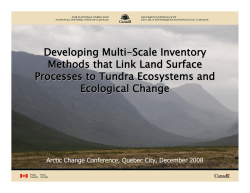 Developing Multi-Scale Inventory Methods that Link Land