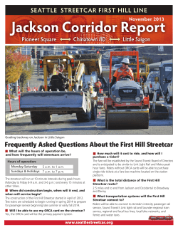 Jackson Corridor Report