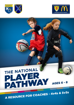 Player Pathway 6-8 yr olds 2016