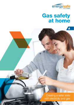 Gas safety at home - Chase and Tyler Foundation