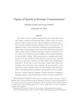 Figures of Speech in Strategic Communication