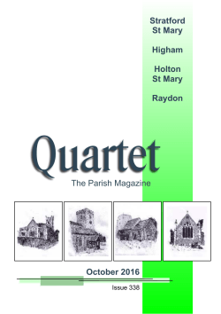 October 2016 - Holton St Mary