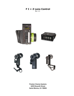 F I + Z Lens Control