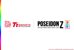 Tt eSPORTS | POSEIDON Z RGB GUI Software User Guide
