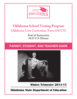 US History EOI Study Guide