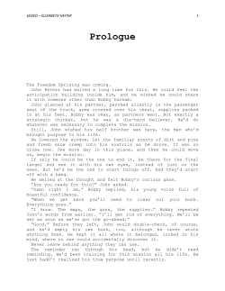Read An Excerpt - Elizabeth Heiter