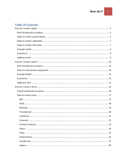 How do I? - Altair University