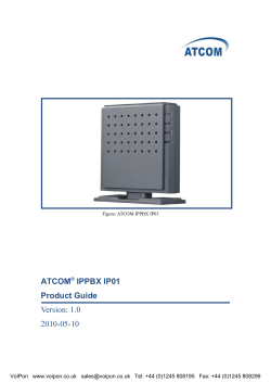 AX4E-Centos5.4-Dahdi-User Manual-V1.0-EN