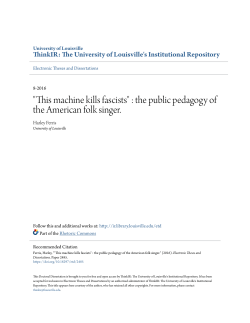 "This machine kills fascists" : the public pedagogy of the