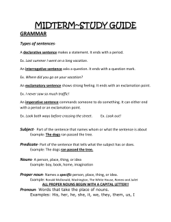 MIDTERM~STUDY GUIDE