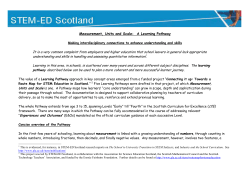 Measurement Units and Scale