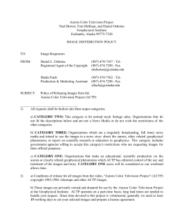 Aurora Color Television Project Neal Brown, Tom Hallinan