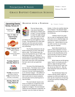 February Newsletter