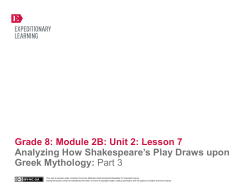 Grade 8: Module 2B: Unit 2: Lesson 7 Analyzing How