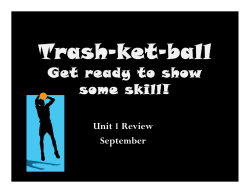 Unit 1 Review September