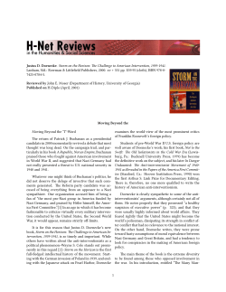 Moving Beyond the - H-Net