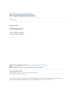 18 Dorset Ct. - The Aquila Digital Community