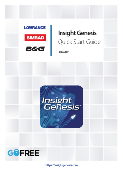 Insight Genesis Quick Start Guide