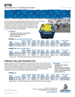 prince william sound ets