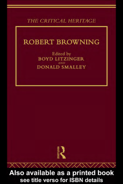 Robert Browning - Global Public Library
