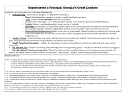 Georgia Superheroes ()