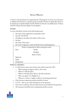 3: Notice Writing .p65