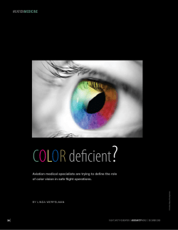 Color Deficient? - Flight Safety Foundation