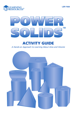 Power Solids - Learning Resources