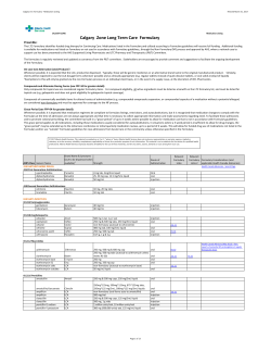 LTC - Alberta Health Services