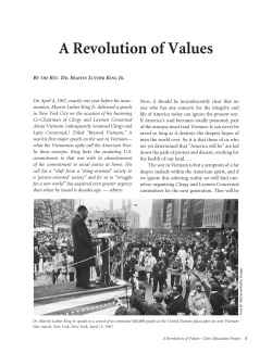 A Revolution of Values - Zinn Education Project