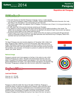 Paraguay - Burnet Middle School