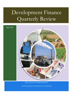 Development Finance Quarterly Review (Jun-2009)